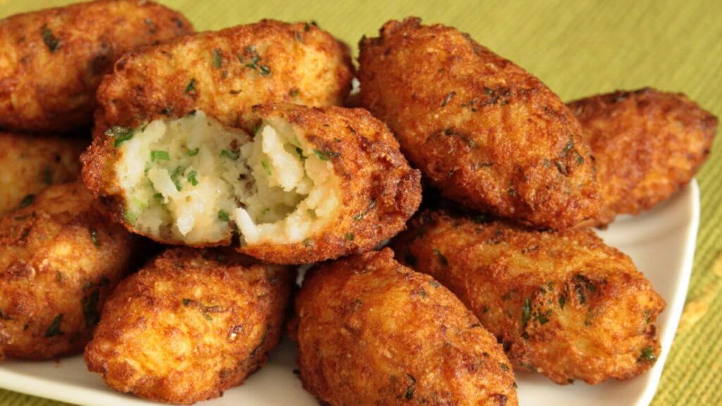 Bolinho de Arroz Receita