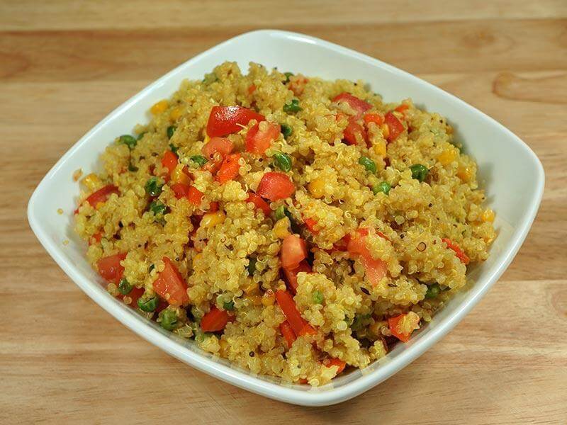 Quinoa com Legumes Receita