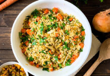 Quinoa com Legumes: Uma Receita Nutritiva e Deliciosa Quinoa com Legumes