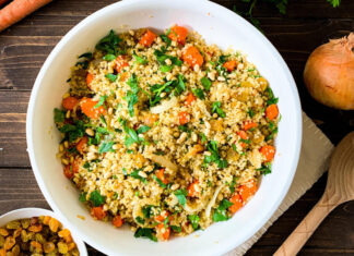 Quinoa com Legumes: Uma Receita Nutritiva e Deliciosa Quinoa com Legumes